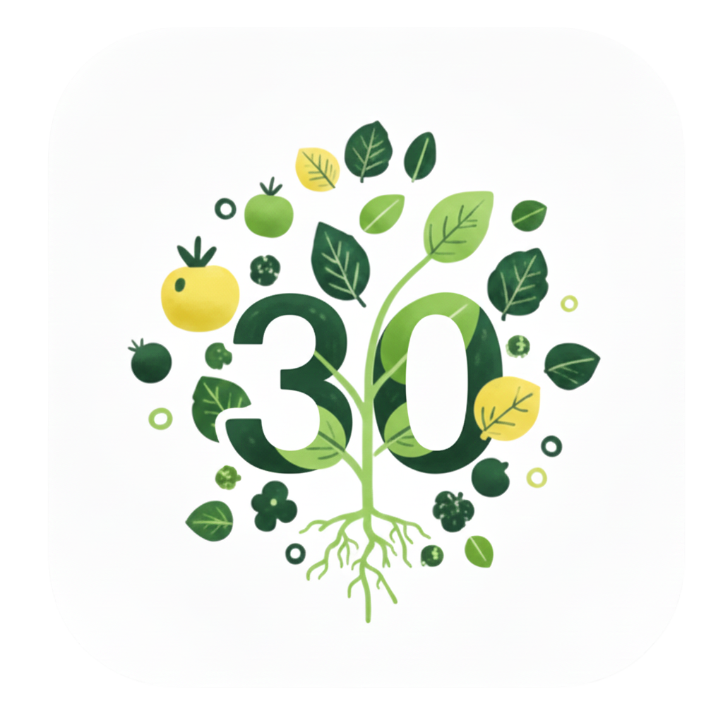 30 Plants Logo